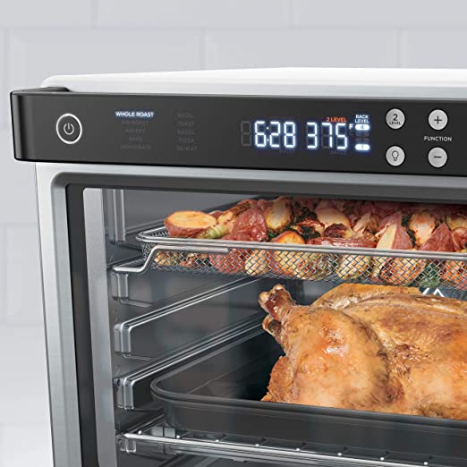 Ninja DT201C, Foodi 10-in-1 XL Pro Air Fry Oven, Stainless steel, 1800W