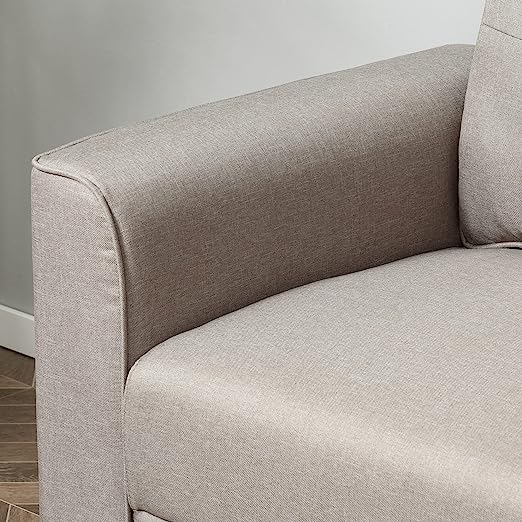 Cushion 2-Seat Armchair for Living Room Office