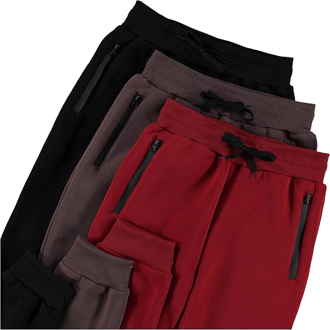 Whether you’re looking to make sure your kids enjoy a comfortable, modern look on their casual activities, or you simply want them to be protected during those cold days, these boys sweatpants are the perfect solution, 3Pk
