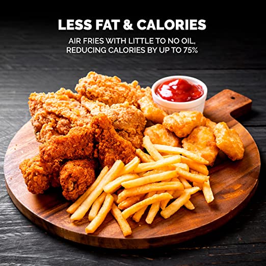 Kalorik MAXX® Digital Air Fryer Oven, 26 Quart, 10-in-1 Countertop Toaster Oven & Air Fryer Combo-21 Presets up to 500 degrees, Includes 9 Accessories & Cookbook