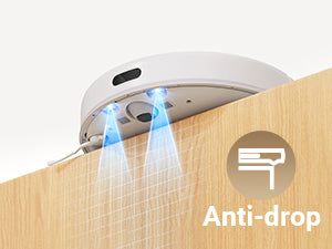 Robotic Vacuum with 4000 Pa Suction and lidar Navigation Compatible with Alexa Wi-Fi Connected