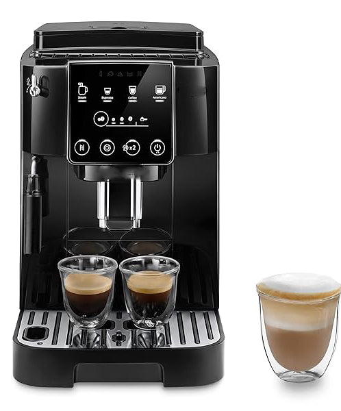 13 grind settings means all of your bean varieties are optimally prepared for extraction, Removable and dishwasher-safe parts for easy clean up. Espresso Machine with Manual Milk Frother