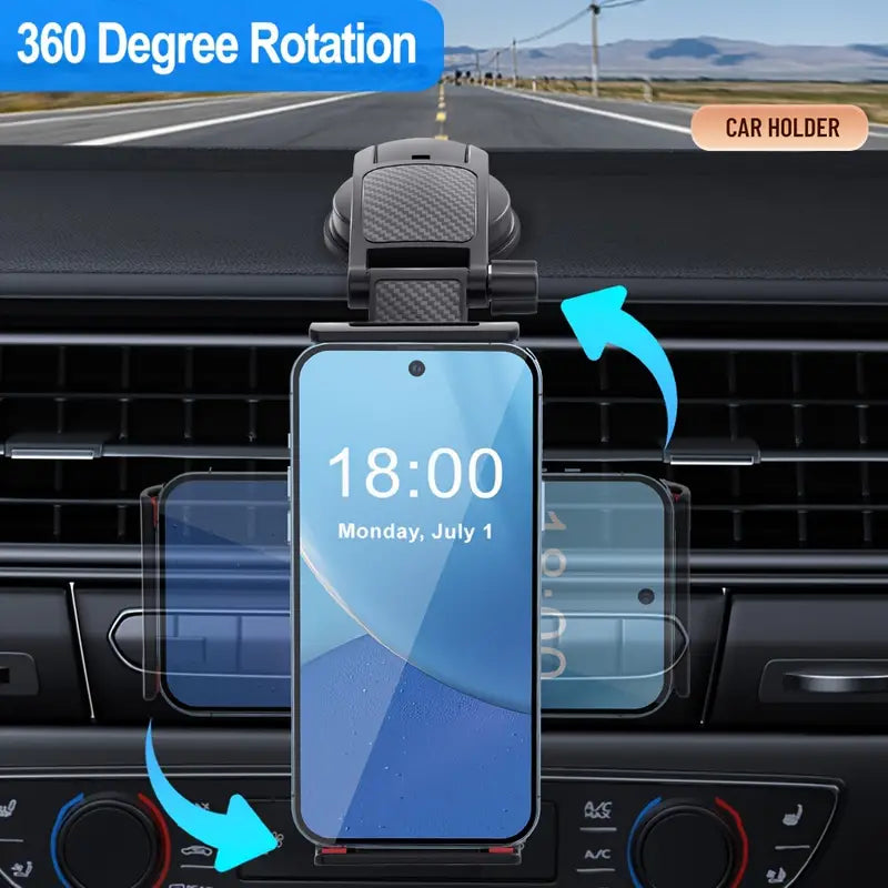 , Durable ABS Material Phone Mount For Car Dashboard Tablet Mount For Car t for Phones & Tablets,
