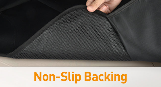 fabric and PVC leather.Installed under the baby safety seat to prevents damage to the seat, Waterproof seat Protectors for Vehicles Baby Pets