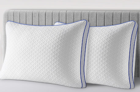 Power White Down Sleeping Pillow Queen Size, 2 Pack