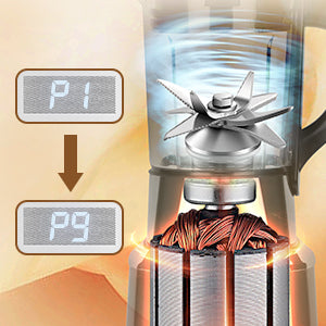 glaze base can effectively  prevent burning the bottom and provide even  heating, makes cleanup a breeze Multifunctional, 1200W Countertop Smoothie Blenders, High Speed Mixer Grinder with 59oz Glass Jar for Smoothies