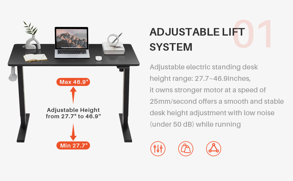 Memory Preset Controller, Stand Up Desk Adjustable Height