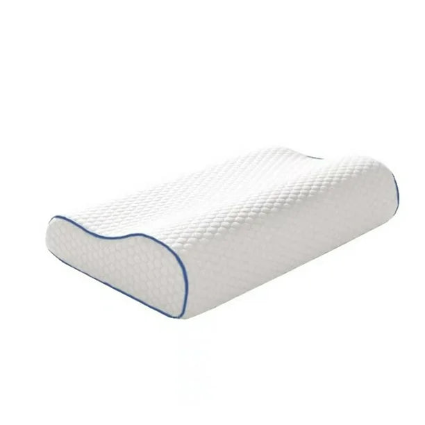 Pillow for Side Back and Stomach Sleepers Removable Breathable Cotton Cover Two Level of Height on Clearance,Pillows Natural Premium Latexes Pillow Extra Soft Standard Latexes