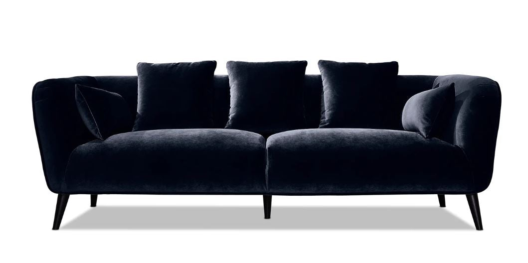 Convertible Sectional Couch,  for Living Room  - Dark blue
