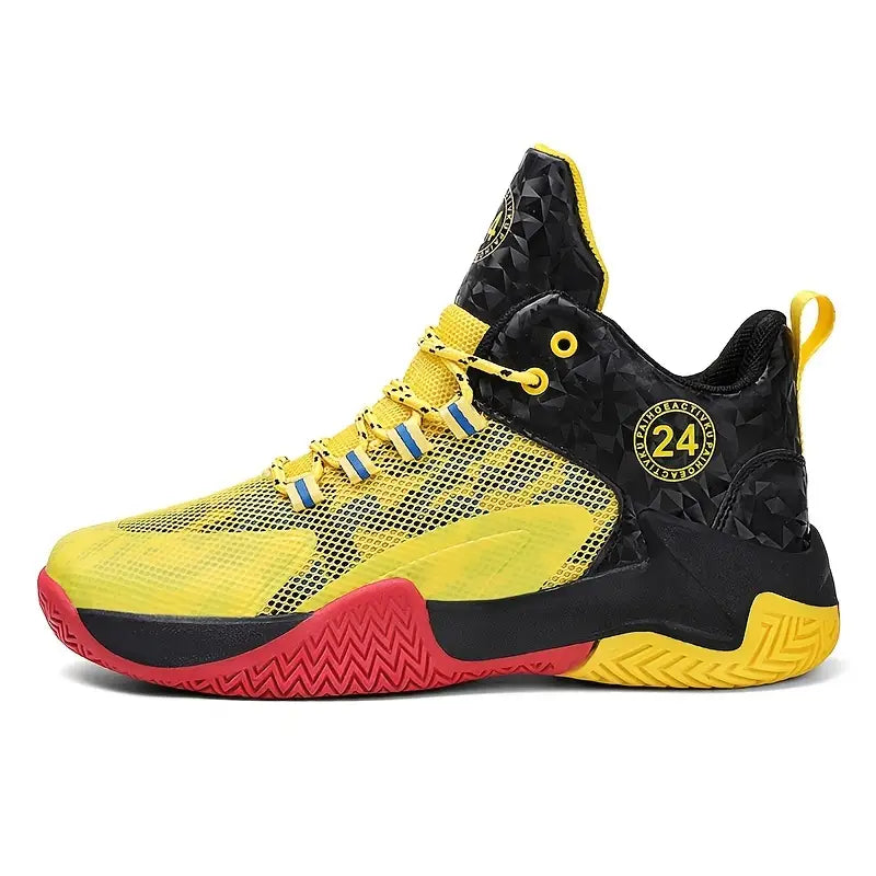 Comfy Breathable Non Slip Shock Absorption Lace Up Sneakers For Indoor/outdoor Training Running Walking