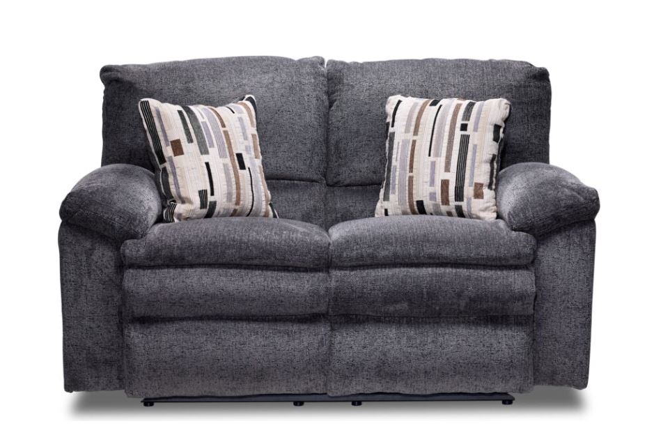 binger Chenille Loveseat with 2 Accent Pillows,