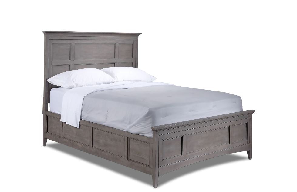 Queen Upholstered Platform Bed Frame with Headboard,