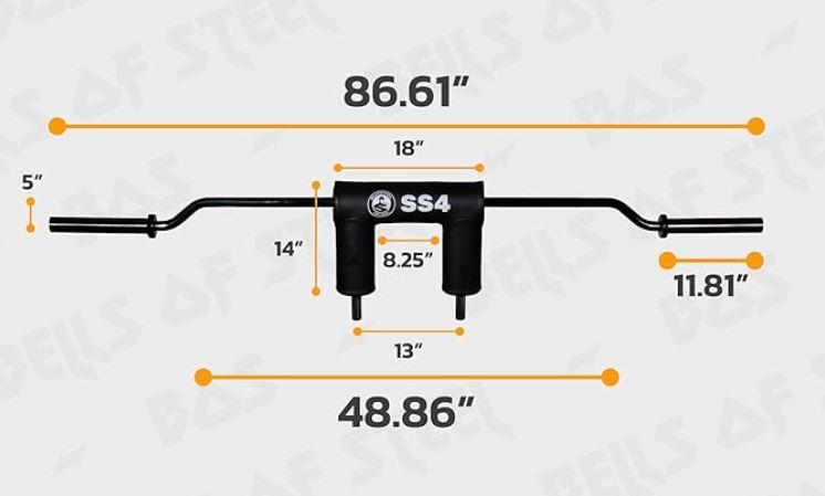 Squat Barbell making your squat impediments a thing of the past. So, grab your squat shoes and belt up, Sleeve and Shaft Coating, Premium Padded Barbell Squat Pad, 45.6lb, 1500lb Weight Capacity