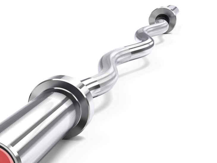 Using a straight curl bar can place your wrists in compromised positions,Brass Bushings Excellent for Bicep Curls and Triceps Extensions