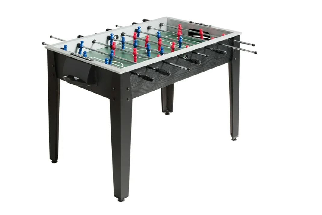 Made of high-quality MDF and supported by four strong legs, our soccer table is sturdy and durable, which can accompany you for many years. Indoor Outdoor Training Ball For Boy Girls And Teens Players, Street Ball Game For Men Youth Adult Kids,