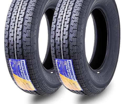 SET OF 2 new ST205/75R14 Radial 8PR trailer tires,All of our tires are brand new, with first quality and have never been mounted