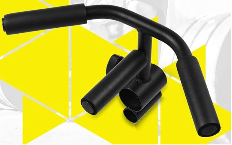 The seamless tube simply slides onto the free end of the bar without causing scratches or damage. T Bar Row Landmine Attachment - Lightweight Weightlifting Landmine Handle