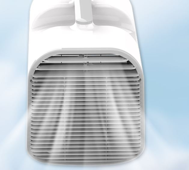 n inverter is safer and quieter than a high-voltage compressor. It monitors the condition of the battery and operate and varies the frequency accordingly, 600W Power Consumption Portable Mini Air Conditioner