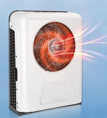 Air Conditioner, Energy electric Automotive - Connect to Vehicle Battery, directly supply from vehicle battery instead of traditional fuel convert electric, Mini Bus RV, Patro car excavator Air Conditioner