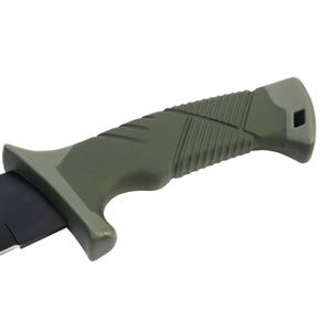 Sheath Provides Additional Protection & Convenience - Axe and two Knives have their own protective nylon Sheath, Fixed Blade Knife with Sheath, One-Piece Camping Hatchet and Hunting Knife with Rope Handle
