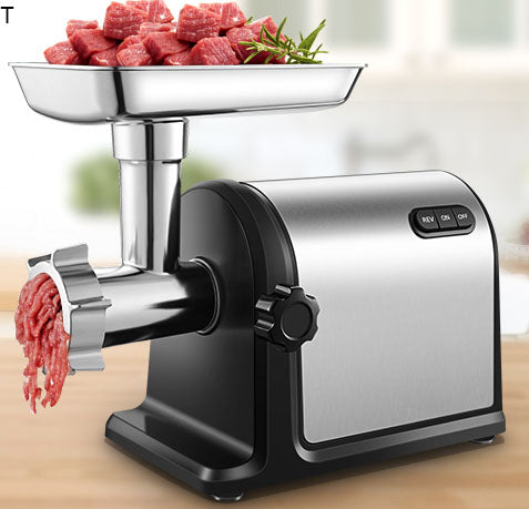 l parts of the meat mincer are easy to detachable for cleaning. We recommend washing by hand and wiping with a cloth, Heavy Duty Stainless Steel Meat Grinder with 3 Grinding Plates