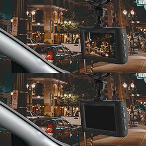 1080P FHD Dashcam 3,Front and Rear with Night, Loop Recording,G-Sensor,Parking Monitor