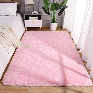 Living Room Rug, luxurious faux velvet and high density foam