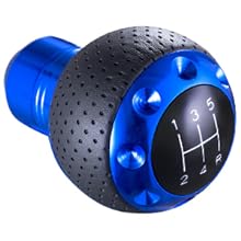 Ball Handle Manual Gear Stick Shift Lever Knob-Stick Shift Lever Knob - blue