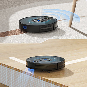 Self-Charging, Alexa/App/WiFi ,Bagotte 3000Pa Robot Vacuum Cleaner,4 in 1 Robotic Vacuums Gyro Navigation 3.0