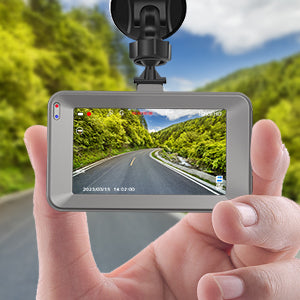 360°Rotatable Lens Camera, One Click Lock, Easy To Transmit Seamless Loop Recording 1080P Full HD Resolution Build in Gravity Sensor
