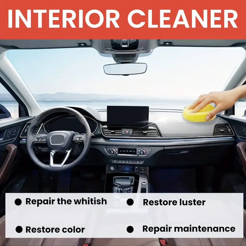 Polishing And Maintenance Plastic Refurbishment Paste Cleaner, Car Interior Dashboard Cleaning,