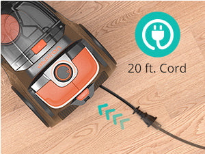 1200W Lightweight Bagless Vacuum Cleaner- Vacuum Cleaner5 Tools - HEPA Filter