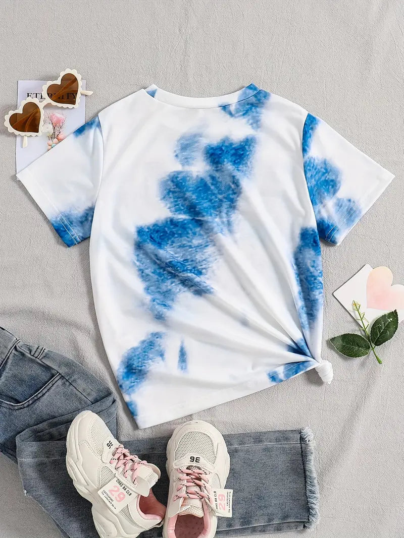Leopard Lips T-Shirts Summer Short Sleeve Crewneck Casual Funny Graphic Tees Tops