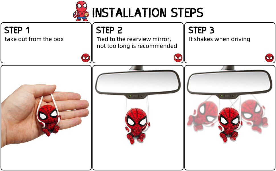 Interior Accessories for Car Rear View Mirror Hanging -Decoration Mirror