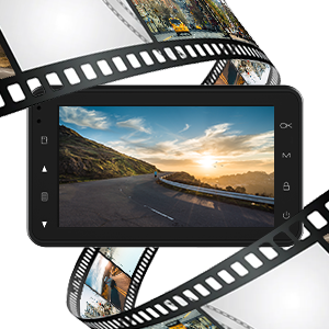 1080P FHD, Parking Monitor, Motion Detection, WDR
