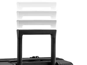 Zipper mesh pocket can make items neatly organized, Large Checked Suitcase, 28 Inch Luggage Suitcase with 8 Spinner Wheels