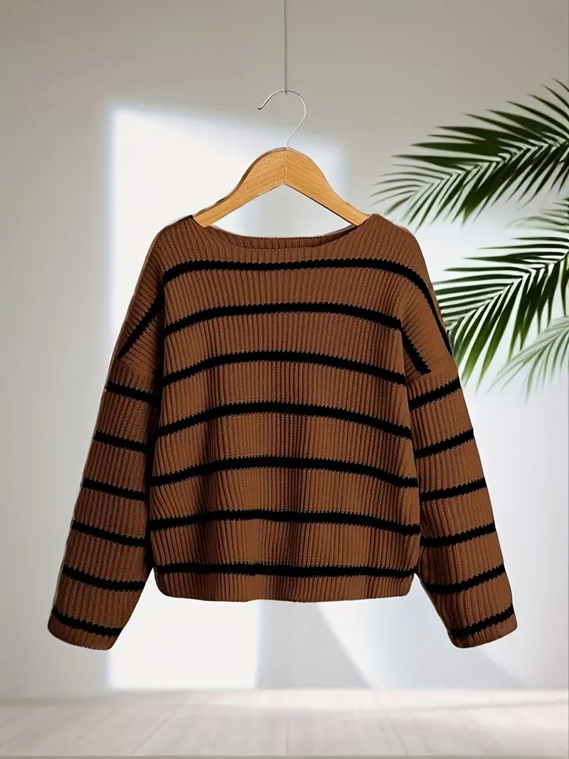 Sweatshirt T-Shirt Crewneck Pullover Loose Sleeve Tops Kids Casual Tunic Long Blouse Girls Girls Loose