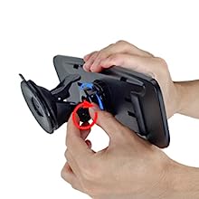 The rearview mirror has a 360 Degree rotating head, which can adjust the angle of the rearview mirror according to the driver's height or the required viewing angle. The rear view mirror adopts a 4 Degree curved mirror design