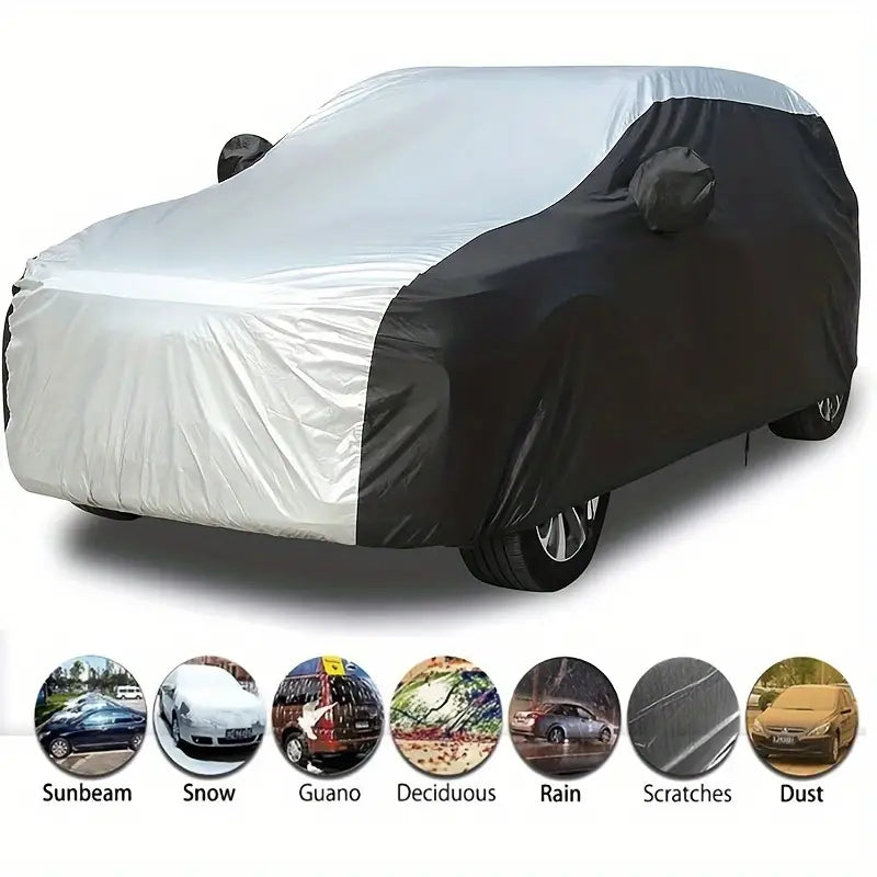 Car Cover For Automobiles, Outdoor Car Cover Sun UV Snow Wind Protection