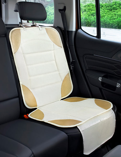 Car Seat Protector  , Carseat Protectors for Vehicles,car seat protector for baby car seat with feet rest is made of leather, it’s waterproof and convenient to clean, you just need to wipe this auto seat protector with towels and dry it naturally,