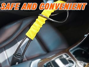 Anti Theft Car Device Car Lock Car Theft Prevention with 3 Keys for Car Security Fit Most Vehicles