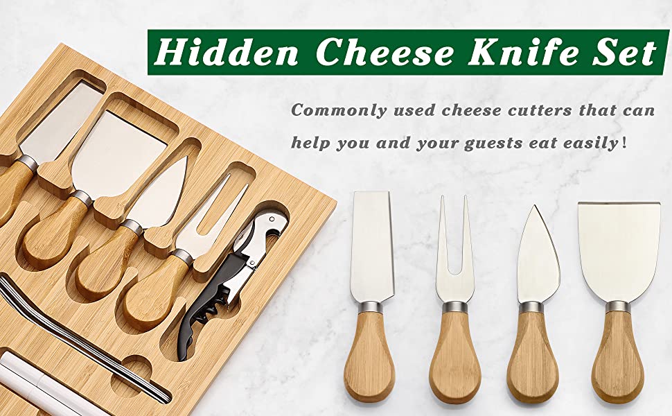 NATURAL BAMBOO CHEESE BOARD