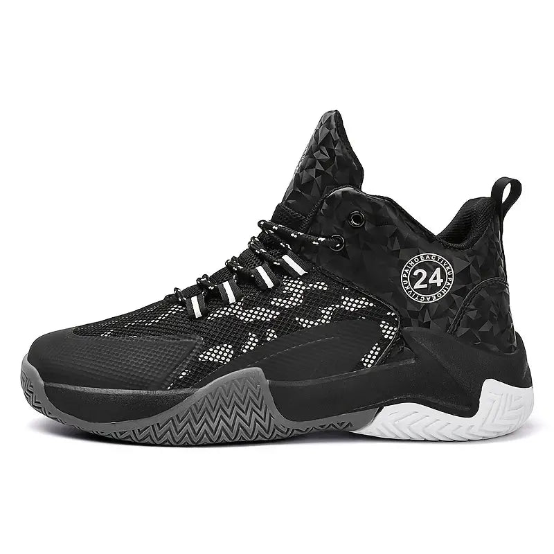 Comfy Breathable Non Slip Shock Absorption Lace Up Sneakers For Indoor/outdoor Training Running Walking