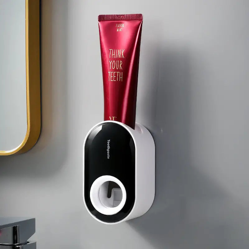 Toothpaste Dispenser Wall Mount for Bathroom Automatic Toothpaste Squeezer