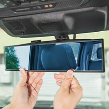 This convex rearview mirror provides you wider-angle view and perfect vision 11.81, Wide Angle Rear View Mirror to Reduce Blind Spot