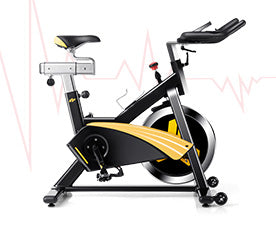 Belt Drive Indoor Cycling Bike with Magnetic Resistance Exercise Bikes Stationary