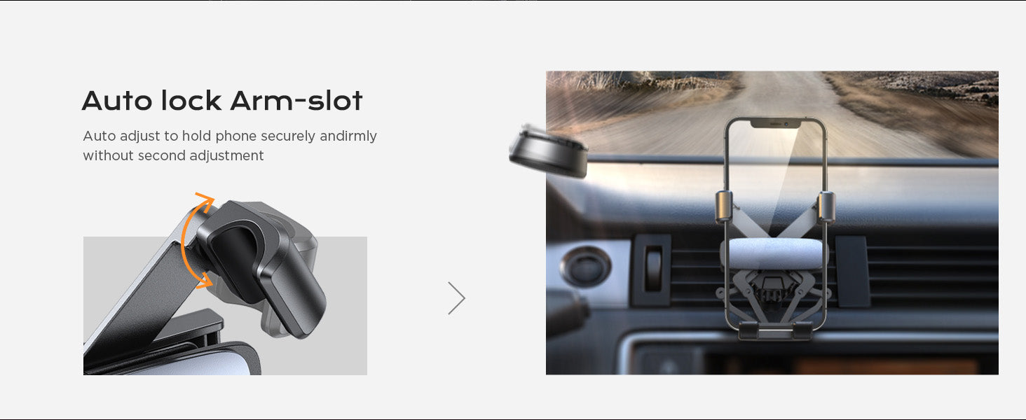 This car vent phone holder mount is designed as