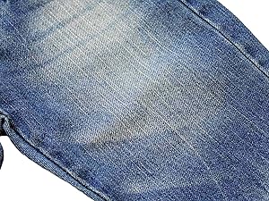 Featuring an elastic waistband, these jeans can be easily adjusted to ensure a causal fit for boys of different sizes,  Boy's Cotton Adjustable Waist Slim Jeans