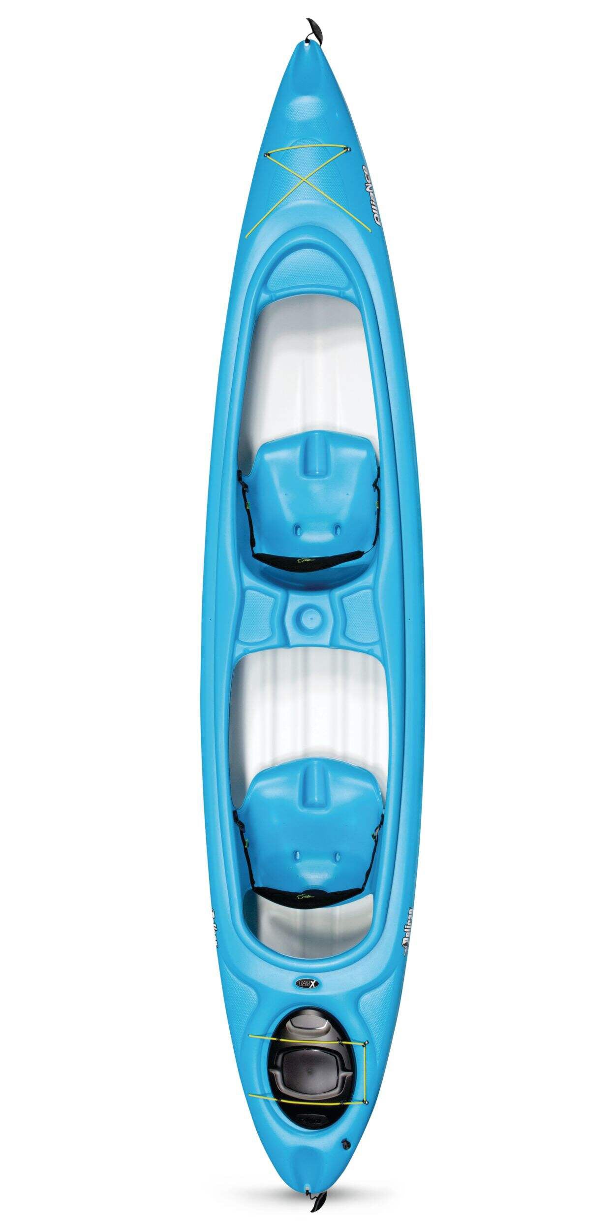 13.6-ft Lightweight and sturdy, this tandem kayak offers great tracking during your outings on the water, 2-Person Kayak,