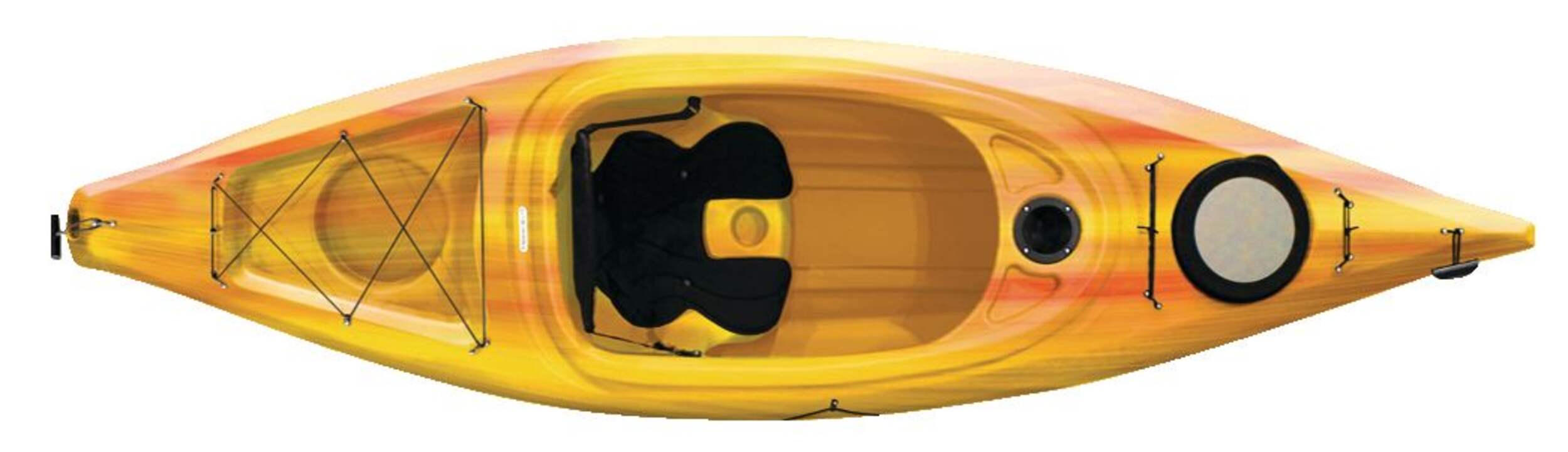 1-Person Kayak, Sun Dolphin Simcoe Sit-In Kayak is great for rivers and lakes